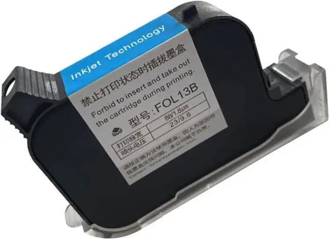 Alt view image 6 of 7 - 12.7mm Inkjet Cartridge FOL13b 42ml Black Cartridge with Quick Drying 600DPI for No Encrypted Inkjet Printers