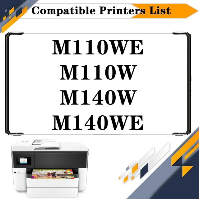 Alt view image 2 of 7 - 141A W1410A High-Yield Toner Cartridge Compatible for HP M110WE M110W M140W M140WE Printers, High Yield 1,000 Pages Black*1