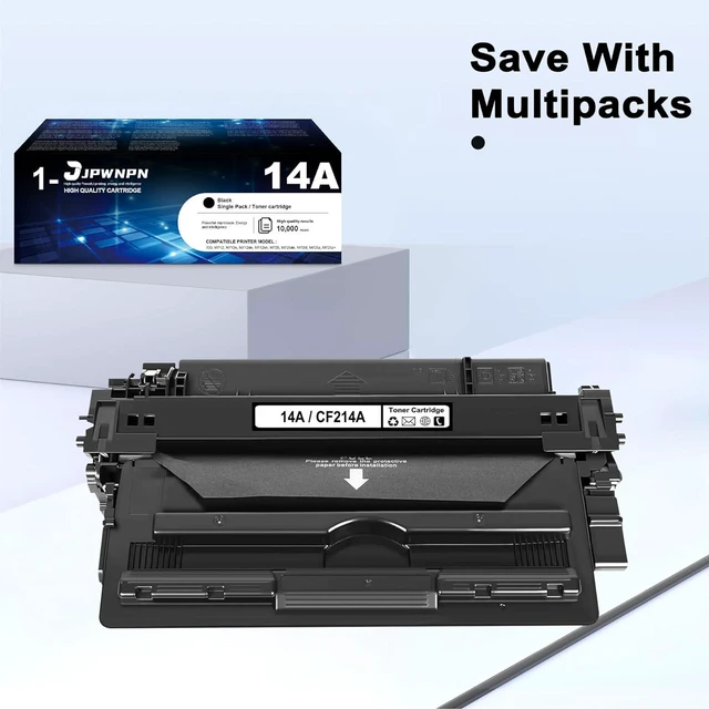 Alt view image 4 of 6 - 14A CF214A Black Toner Cartridge Replacement Compatible for HP Laserjet 700 M712 M712n M712dn M712xh M725 M725dn M725f M725z M725z+ Printer (1-Pack, Black)