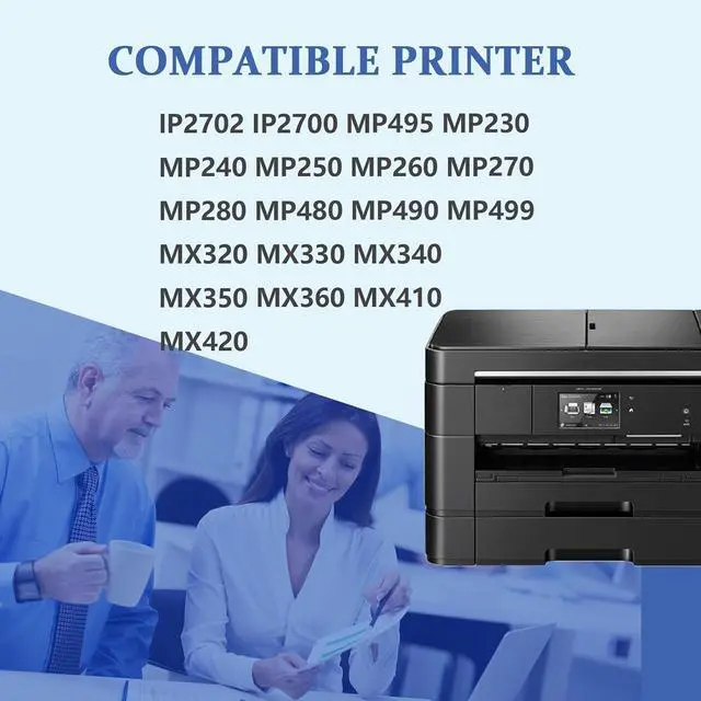 Alt view image 2 of 7 - PG-210XL CL-211XL Ink Cartridges Replacements For Canon Ink 210 211 XL To Work With PG210 PG-210 CL211 CL-211 To Use With IP2700 MP490 MX320 2 Black