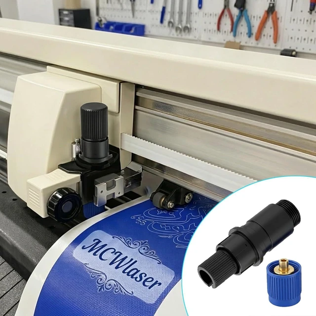 Alt view image 6 of 7 - CB09 CB09U Blade Holder for Graphtec Cutter Plotter, Compatible with 30° 45° 60° Blades for Desktop Plotters (Blade Holder Only, No Blades)