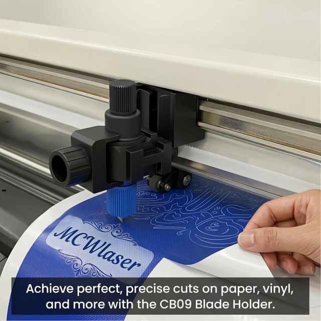 Alt view image 7 of 7 - CB09 CB09U Blade Holder for Graphtec Cutter Plotter, Compatible with 30° 45° 60° Blades for Desktop Plotters (Blade Holder Only, No Blades)