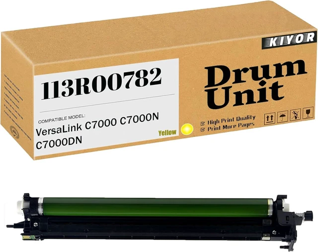 Main image of 113R00782 Drum Cartridge Replacement Compatible for Xerox Versalink C7000 C7000N C7000DN Printer (1Yellow)