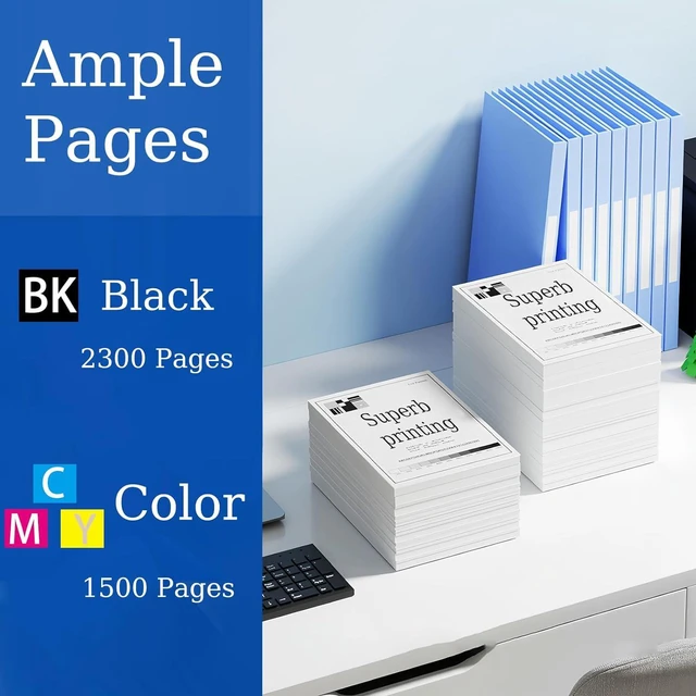 Alt view image 3 of 7 - Toner Cartridge Compatible for Canon Laserjet CP1525nw CM1312nfi ImageClass MF624Cw MF8280Cw MF628Cw LBP7110Cw Printers, CRG131 131 131H , Ultra-High Print Page Count with Chip 2300 Pages (Black)