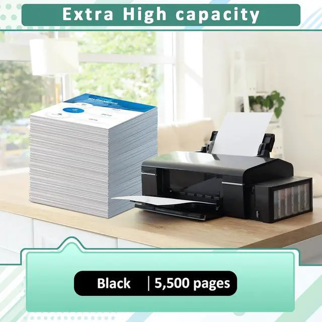 Alt view image 5 of 7 - C230 C235 Black Toner Cartridge (with Chip) for Xerox,Replacement 006R04391 High-Yield 5500 Pages Ink Cartridge,Compatible with Xerox C235DNI/C230DNI Color Printer 006R04383 Standard Capacity (Black)
