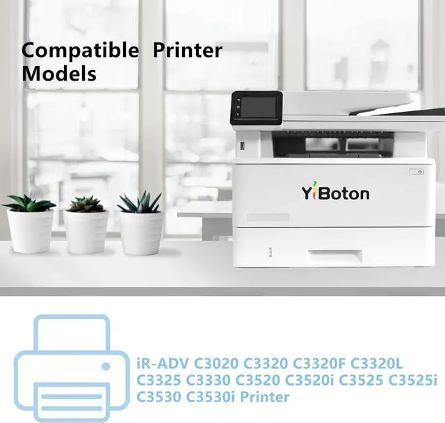 Alt view image 3 of 7 - High Yield GPR-53 GPR53 GPR 53 Toner Cartridge Compatible for Canon ImageRunner Advance iR-ADV C3325i C3330i C3525i C3530i C3025i C3725i C3730i C3826i C3830i C3835i Printer