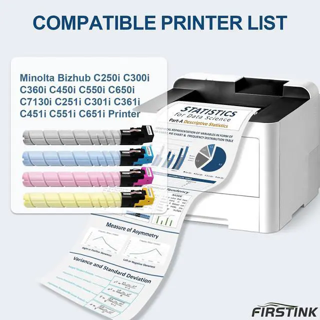 Alt view image 2 of 6 - High Yield TN328 TN-328 TN626 TN330 TN628 Toner Cartridges Compatible for Konica Minolta Bizhub C250i C300i C360i C450i C550i C650i C7130i C251i C301i C361i C451i C551i C651i Printer(4-Pack)