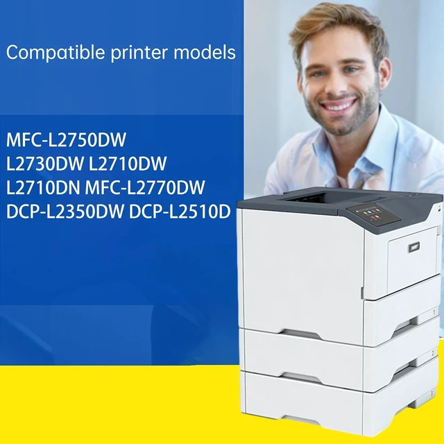Alt view image 2 of 7 - Compatible for Brother MFC-L2750DW L2730DW L2710DW L2710DN MFC-L2770DW DCP-L2350DW DCP-L2510D Printers, TN2420 Toner Cartridge, Ultra-High Print Page Count with Chip 3000 Pages (Black)