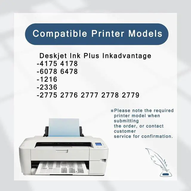 Alt view image 3 of 7 - 652XL Printer Ink Cartridge High Yield Replacement for HP 652 XL for Deskjet Ink Plus Inkadvantage 4175 4178 6078 6478 1216 2336 2775 2776 2777 2778 2779,Color
