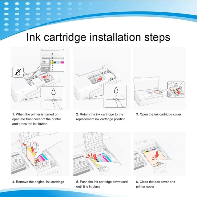 Alt view image 5 of 6 - PGI-170 CLI-171 High Yield Ink Cartridges Compatible Replacement for Canon PIXMA MG5710 MG6810 MG7710 TS5010 TS6010 TS8010 TS9010 Printers,PGI170-1 Set