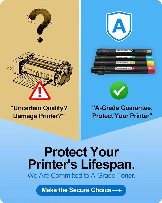 Alt view image 2 of 7 - MasaiMara 7525 7530 7535 7545 7556 High Yeild Toner Cartridges Compatible for Xerox WorkCentre 7525 7530 7535 7545 7556 7830 7835 7845 7855 7970 Printer (006R01513 006R01514 006R01515 006R01516)