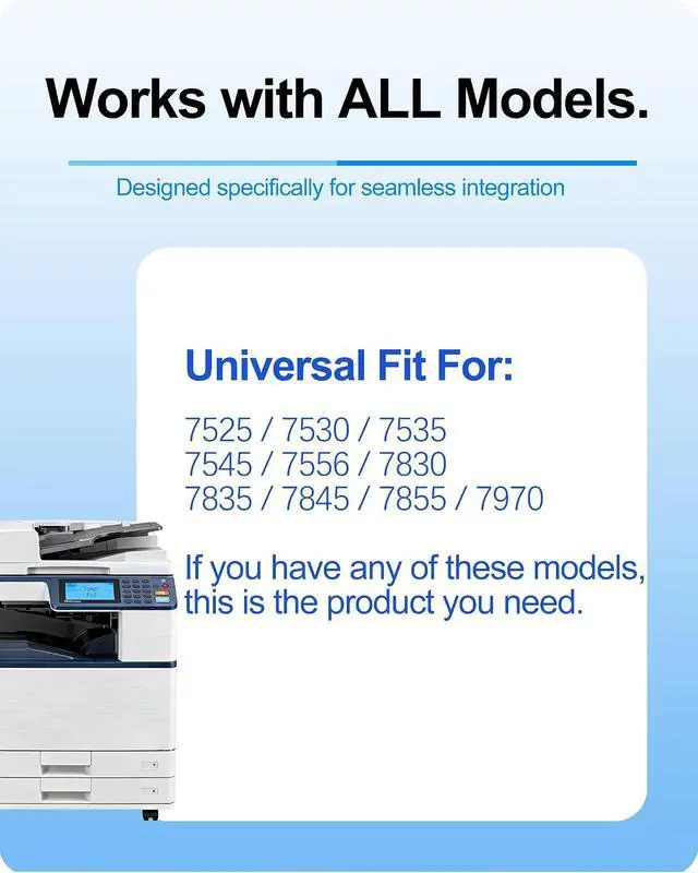 Alt view image 4 of 7 - MasaiMara 7525 7530 7535 7545 7556 High Yeild Toner Cartridges Compatible for Xerox WorkCentre 7525 7530 7535 7545 7556 7830 7835 7845 7855 7970 Printer (006R01513 006R01514 006R01515 006R01516)