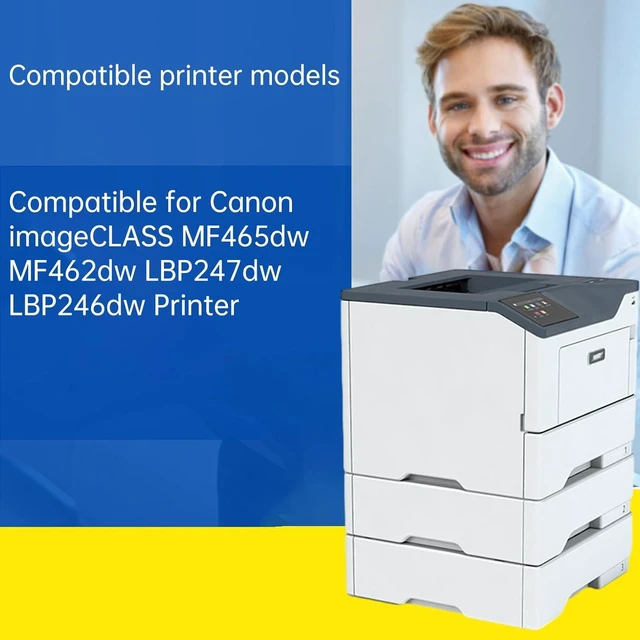 Alt view image 2 of 7 - Compatible for Canon imageCLASS MF465dw MF462dw LBP247dw LBP246dw Printer, Cartridge 070 CRG070 Toner Cartridge, Ultra-High Print Page Count with Chip 3100 Pages(Black)