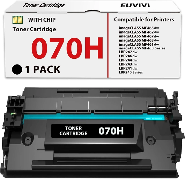 Main image of 070H Toner Cartridge Replacement Compatible for Canon 070H 070 Toner Cartridge for imageCLASS MF465dw MF462dw LBP246dw LBP247dw Printer (1 Pack)