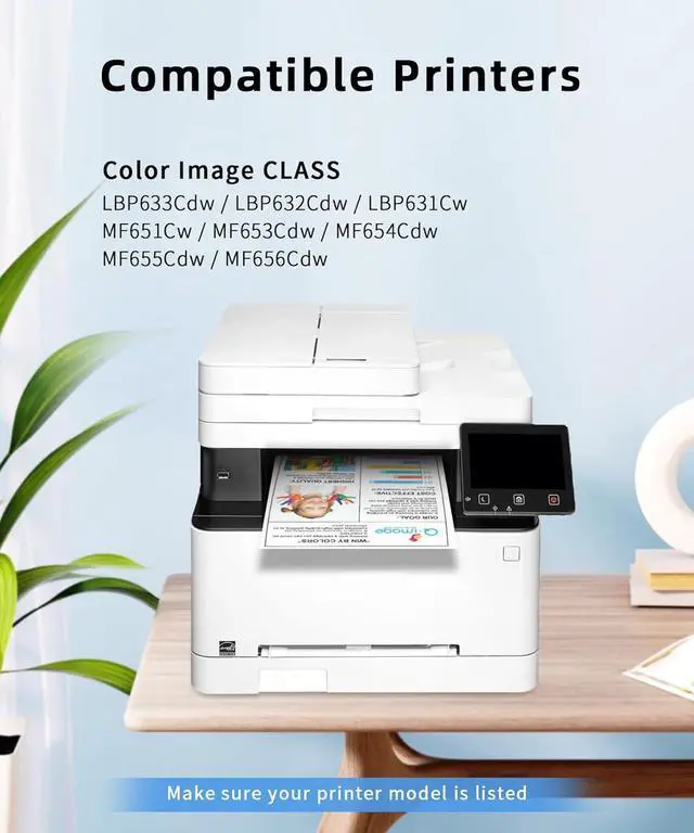 Alt view image 2 of 7 - CRG-067H Compatible Toner Cartridge MF656Cdw MF654Cdw Replacement for Canon 067 067H CRG-067 CRG-067H Work with Canon imageCLASS LBP633Cdw LBP632Cdw MF653Cdw(CRG-067H BK/C/M/Y,4 Combo Pack)