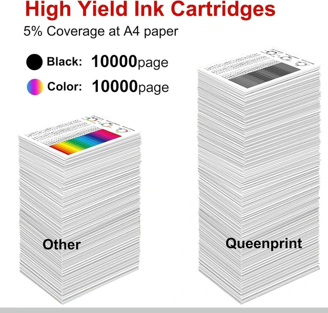 Alt view image 3 of 7 - QUEENPRINT CW2200 Ink Cartridge Replacement for Ricoh MP CW2200 MP-CW1200 2000 2200 Gestetner MP CW2200 Lanier MP CW2200 CW2201sp Savin MP CW2200 CW2201 sp-4 Pack