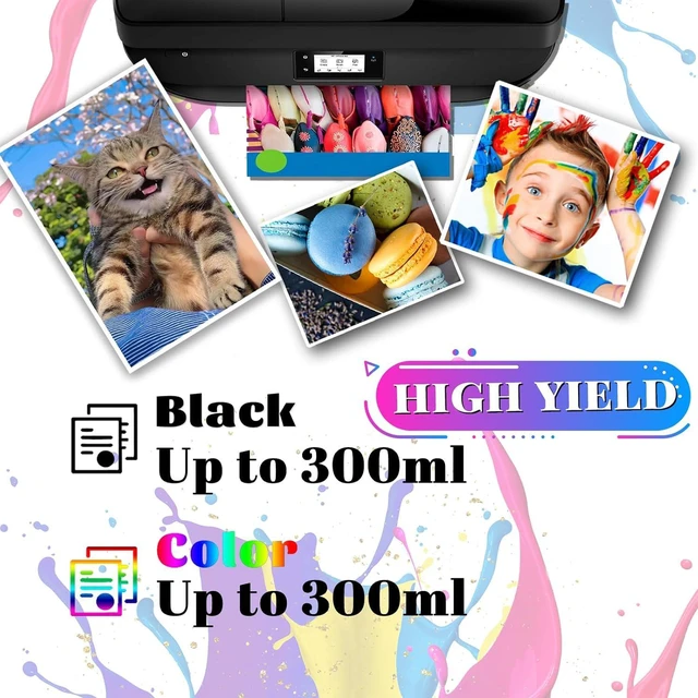 Alt view image 3 of 7 - Replacement for Canon PFI-206 Ink Cartridges Compatible Work for IPF6400 IPF6410 IPF6450 Printer PFI206G