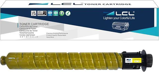 Main image of LCL Compatible Toner Cartridge for Ricoh 841919 MP C2503 C2503H C2504 C2003 C2004 for Ricoh MP C2003 C2503 C2503H C2004 C2504 C2004ex C2504ex (1-Pack,Yellow)
