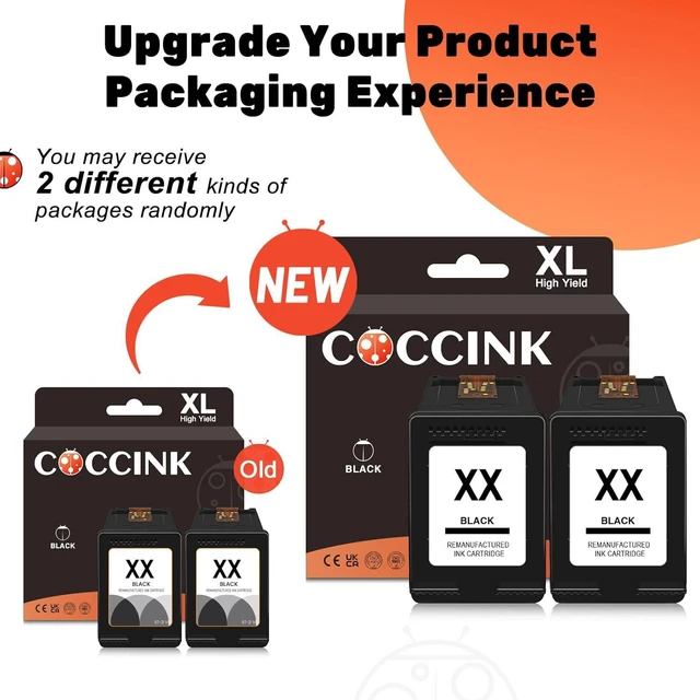 Alt view image 7 of 7 - COCCINK 275XL Black Ink Cartridge for Canon PIXMA TR4725 TR4700 TR4720 TR4722 TS3500 TS3522 TS3520 TS3720 TS3722 TS3725 TS3729 Printer Work with Canon PG 275 XL Black Printer Ink Black Combo Pack