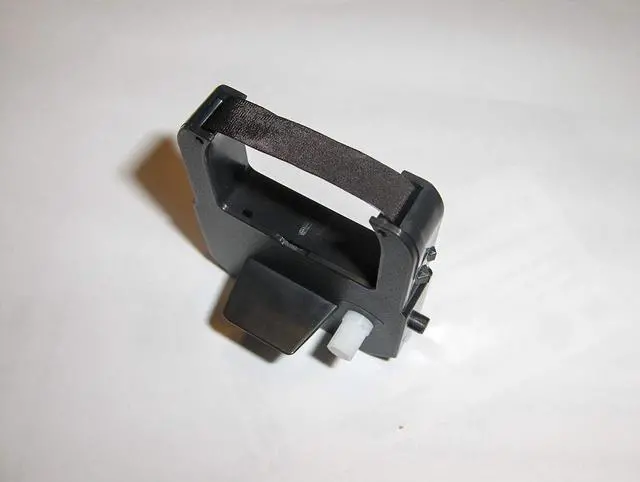 Alt view image 2 of 5 - Replacement Ribbon for Lathem 1500E Time Clock Ribbon - Black Ink Ribbon for Lathem 1500E Time Clock