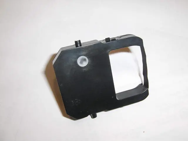 Alt view image 4 of 5 - Replacement Ribbon for Lathem 1500E Time Clock Ribbon - Black Ink Ribbon for Lathem 1500E Time Clock