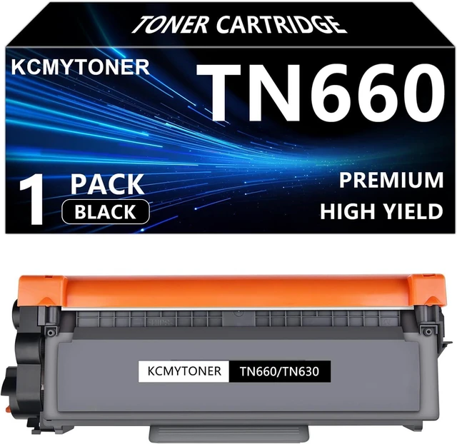Main image of Compatible Toner Cartridge Replacement for Brother TN660 TN630 TN-660 to use with HL-L2300D HL-L2320D HL-L2340DW HL-L2360DW HL-L2380DW DCP-L2540DW Printer - Black 1 Pack