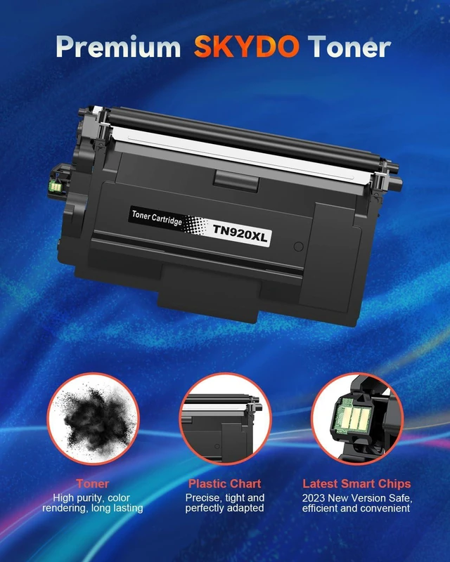 Alt view image 4 of 7 - (with Chip) TN920XL Toner Cartridge Compatible Replacement for TN920XL TN 920 TN-920XL TN920UXXL Work with HL-L6210DW HL-L6210DWT HL-L6310DW HL-L5210DW HL-L5210DWT HL-L5210DN Printer Toner (1 Black)