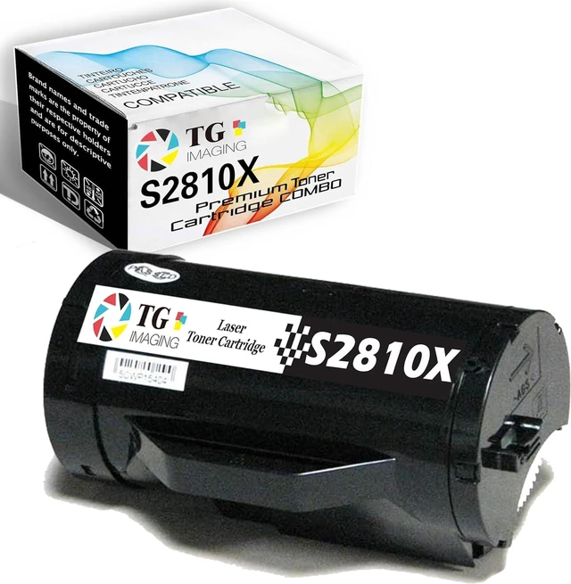 Main image of TG Imaging Compatible Toner Replacement for Dell 593-BBMF (S2810 S2815 H815) Black 1-Pack (with Chips) H815DW S2810DN S2815DN