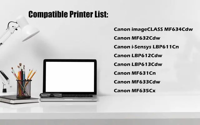 Alt view image 2 of 7 - Ultra Toner® Compatible Replacement for Canon 045H Canon-045H Canon 045 CRG045 CRG-045H BK/M/Y/C High Yield Toner Cartridge for Canon ImageClass MF634cdw MF632cdw LBP612Cdw LBP611Cn Printers (1 Set)