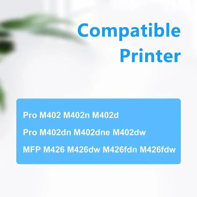 Alt view image 2 of 7 - LCL Compatible Toner Cartridge for HP 26X CF226X CF226XD High Yield (2-Pack,Black) for HP LaserJet Pro M402 M402n M402d M402dn M402dne M402dw MFP M426 M426dw M426fdn M426fdw