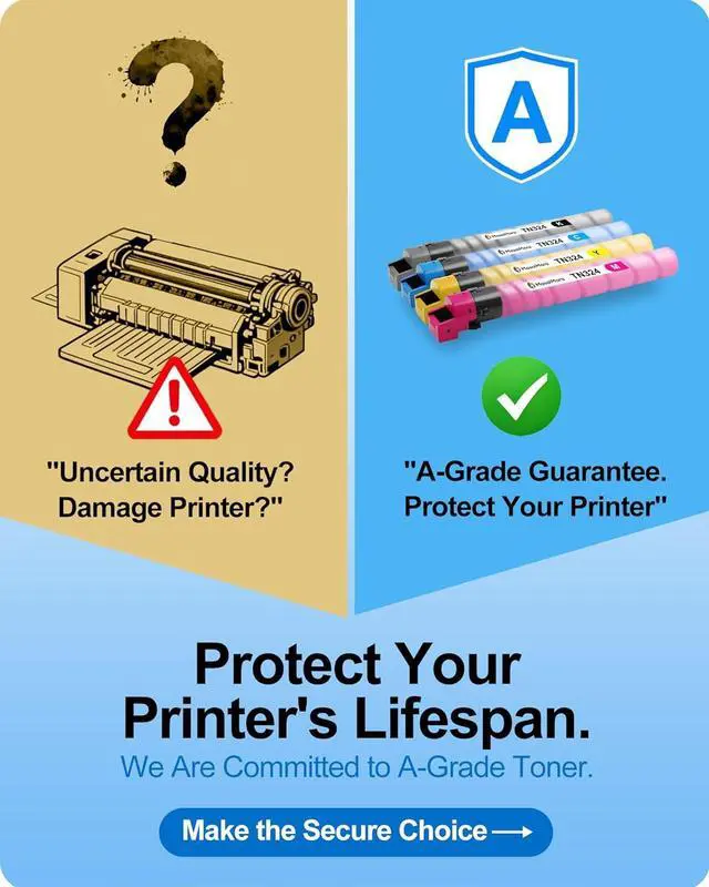 Alt view image 2 of 7 - MasaiMara TN324 TN-324 TN324K TN324C TN324M TN324Y High Capacity Compatible Toner Cartridge for Konica Minolta Bizhub C258 C308 C368 Printer(Black Cyan Magenta Yellow, 4-Pack)