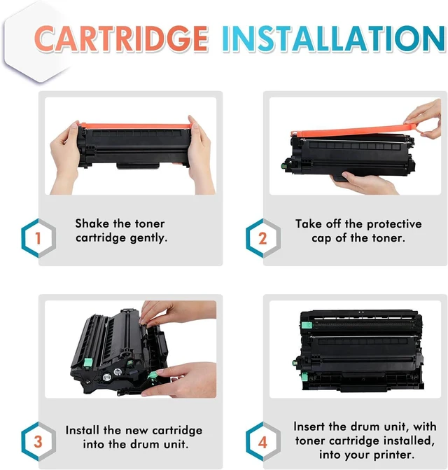 Alt view image 5 of 7 - TN830XL TN830 High Yield Toner Cartridge Compatible Replacement for Brother TN830 XL TN-830XL for Brother HL-L2400D HL-L2405W HL-L2480DW DCP-L2640DW HL-L2460DW MFC-L2820DW Printer (2-Black)