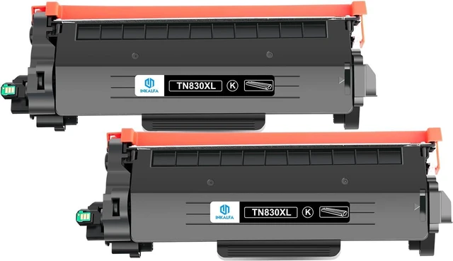 Main image of TN830XL TN830 High Yield Toner Cartridge Compatible Replacement for Brother TN830 XL TN-830XL for Brother HL-L2400D HL-L2405W HL-L2480DW DCP-L2640DW HL-L2460DW MFC-L2820DW Printer (2-Black)