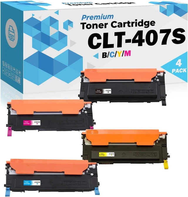 Main image of Ultra Toner® clt407s Compatible with Samsung CLT-407S Toner Cartridge for CLP-320 CLP-320N CLP-321N CLP-325 CLP-325W CLP-326 CLX-3180 CLX-3185 CLX-3185FN CLX-3185FW CLX-3186 Printers (1SET)
