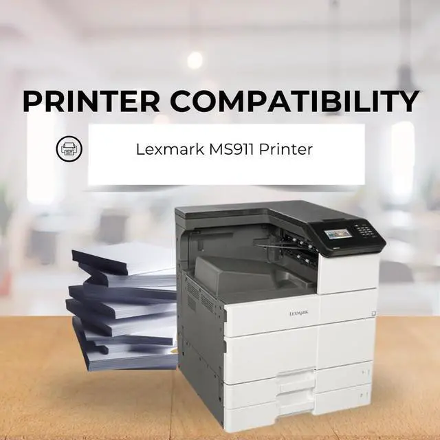 Alt view image 2 of 7 - Toner Pros 54G0H00 Toner Cartridge Compatible for Lexmark MS911 Printer Yield 32,500 Pages, Black, 1 Pack