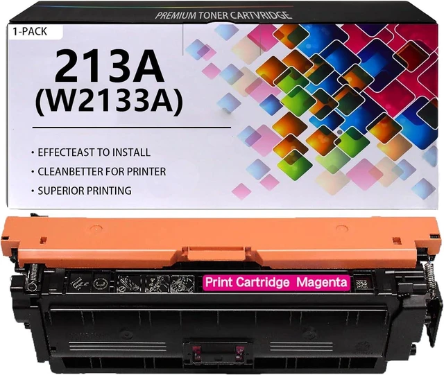 Main image of 213A Toner Cartridges Compatible for HP 213A W2133A Magenta Toner Cartridge Work for HP Laserjet 5700dn 5800dn 6700dn 6701dn 6800dn 6801dn Printers