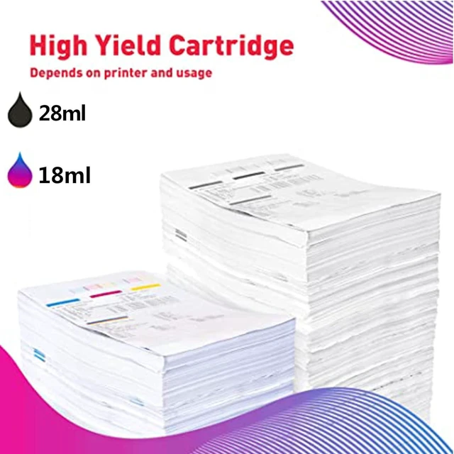 Alt view image 4 of 7 - for HP 96 97 Ink Cartridge Replacement for Deskjet 5740 5740xi 5743 5745 5748 5940 5940xi 6520 6520xi 6540 6540dt 6540xi 6620 6620xi 6830v 6840 6840xi 6840dt 1 Pack