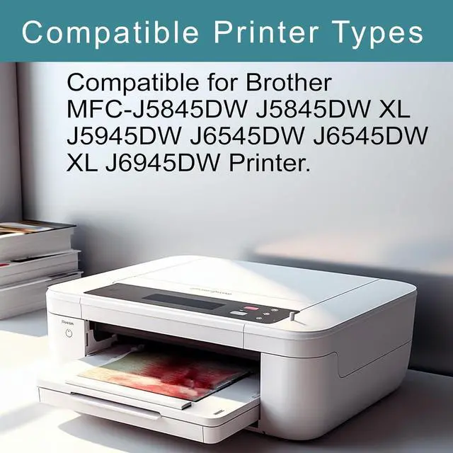 Alt view image 2 of 7 - LC3039 Ink Cartridges Compatible for Brother LC3039 XXL, Reliable Performance Compatible for Brother MFC-J5845DW J5845DW XL 5945DW J6545DW J6545DW XL J6945DW, High Yield 6000 Pages (C/M/Y/K 1Set)