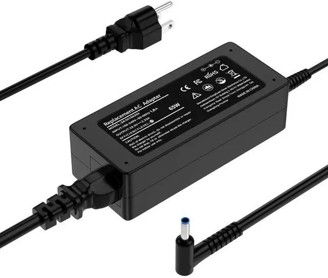 Alt view image 7 of 12 - 65W Laptop Charger Compatible with HP EliteBook 840 G3 G4 G5 G6 G7 850 G3 820 725 745 755 X360 Probook Charger 640 G5 650 G2 430 440 450 G2 G3 G5 Ac Adapter Notebook Power Supply Cord