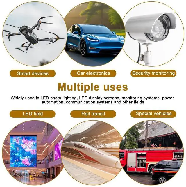 Alt view image 13 of 14 - DC-DC 36V 48V to 12V 20A 240W Golf cart, Buck Converter, Voltage Regulator, Waterproof Power Module with Fuse (Input Range:18V 24V 36V 48V 60V to 12v)