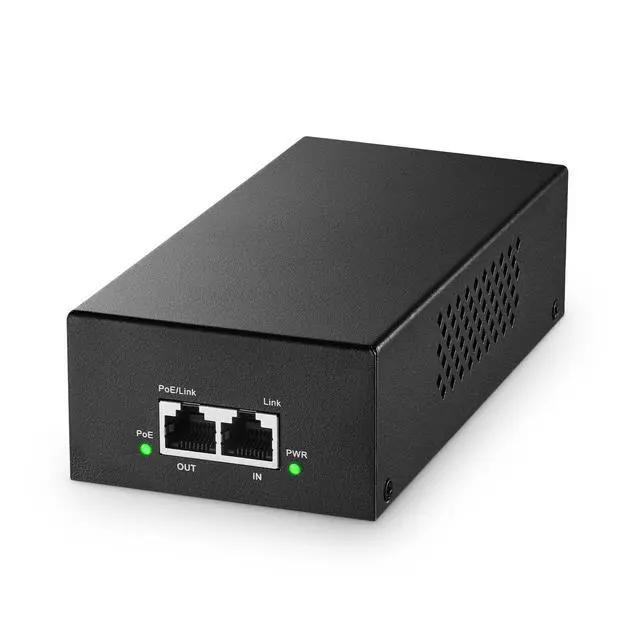 Alt view image 8 of 14 - Gigabit PoE+ Injector 90W, 802.3af/at/bt Power Over Ethernet Metal PoE Adapter, 10/100/1000Mbps, Non-PoE to PoE Adapter, Plug & Play, Distance Up to 100 Meters (328 ft.)