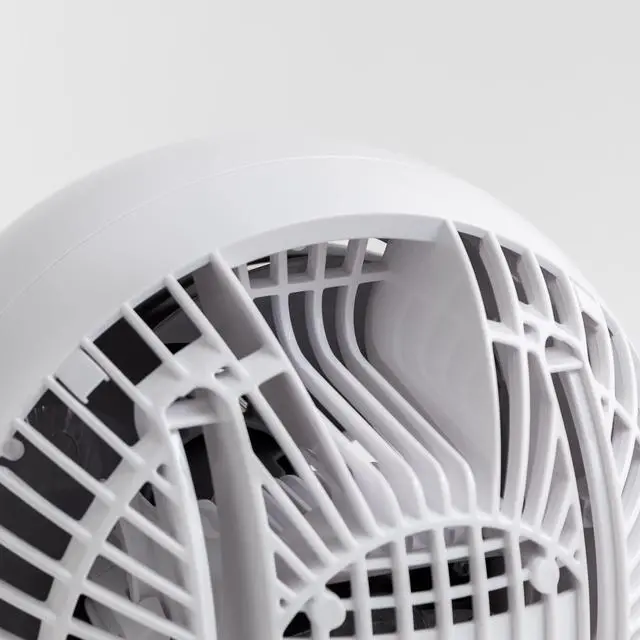 Alt view image 12 of 12 - WOOZOO Air Circulator Fan with Remote, Oscillation, 3 Speeds, 52ft Max Air Distance, Adjustable Tilt, Quiet Motor, Small Fan for Bedroom, Office, Dorm, White