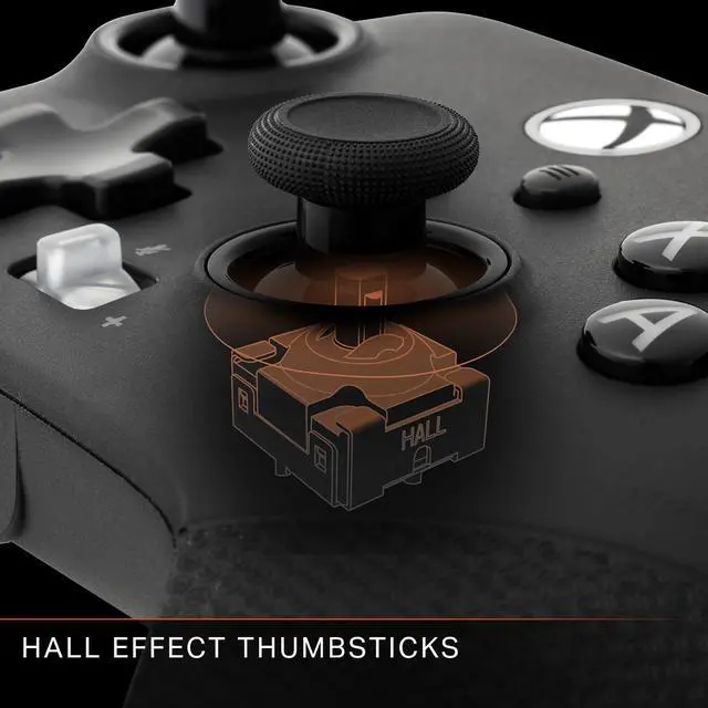 Alt view image 11 of 14 - FUSION Pro 4 Wired Controller for Xbox Series X|S, adjustable height thumbsticks, hall effect thumbsticks, mappable buttons, officially licensed, works with Xbox One and Windows 10/11