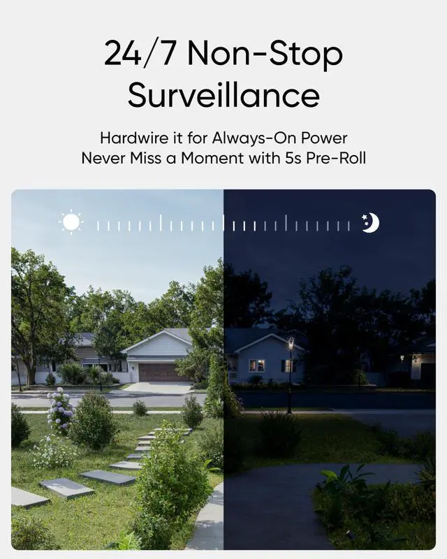 Alt view image 12 of 12 - Video Doorbell Camera C31,2K FHD,Battery/Wired Powered,Head-to-Toe View,Live Video Call,Wireless Doorbell,24/7Recording,Human and Motion Detection,HomeBase S380 Compatible,No Monthly Fee