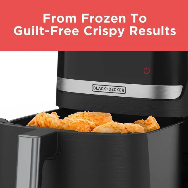 Alt view image 11 of 14 - Purifry 6QT Air Fryer, Crispy Deep Fried Taste without the Fat, Plus Bake, Dehydrate, and Keep Food Warm, Digital Touchscreen and Auto Shut-Off