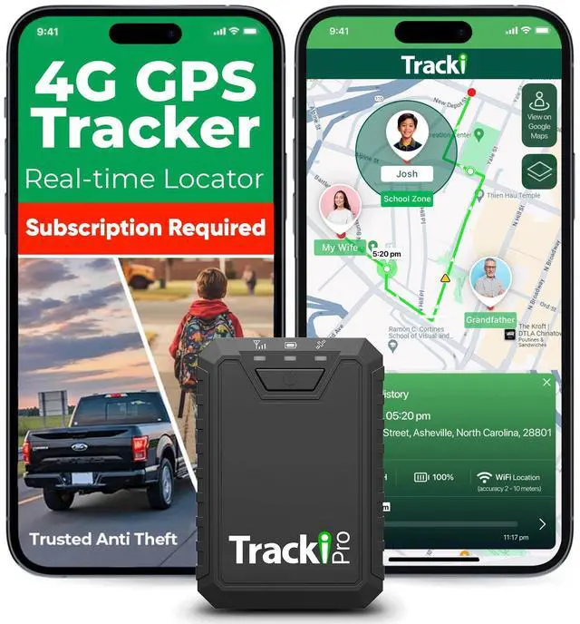 Alt view image 8 of 14 - Pro GPS Tracker for Vehicles Magnetic Waterproof 4G LTE Car Tracker, Long-Life Battery Up to 7 Months, Unlimited Distance, Smart Alerts, Hidden Tracking Device (Subscription Required)