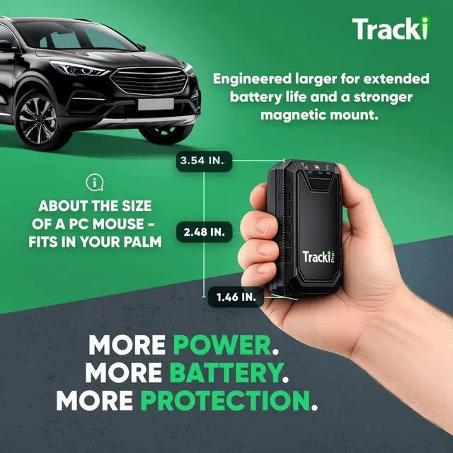 Alt view image 10 of 14 - Pro GPS Tracker for Vehicles Magnetic Waterproof 4G LTE Car Tracker, Long-Life Battery Up to 7 Months, Unlimited Distance, Smart Alerts, Hidden Tracking Device (Subscription Required)