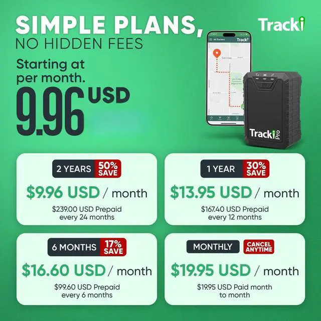 Alt view image 12 of 14 - Pro GPS Tracker for Vehicles Magnetic Waterproof 4G LTE Car Tracker, Long-Life Battery Up to 7 Months, Unlimited Distance, Smart Alerts, Hidden Tracking Device (Subscription Required)