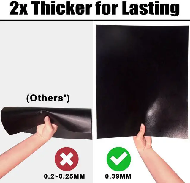 Alt view image 3 of 6 - BBQ Grill Mats for Outdoor Grill - Nonstick 600 Degree Heavy Duty Grilling Mat (Set of 2) - Reusable BBQ Grill Accessories Sheets -Works on Electric Grill Gas Charcoal BBQ - Gifts for Men Dad