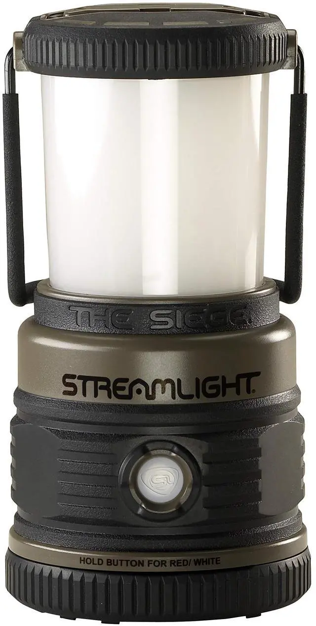 Main image of 44931 Siege 540-Lumen Compact LED Camping Lantern with 360° Lighting for Power Outages, Hurricanes, and Emergencies, Coyote